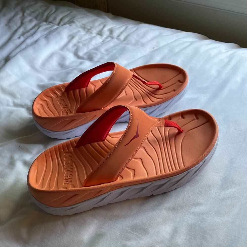 Hoka One One flip flops